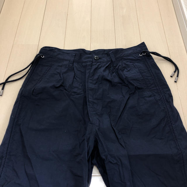 STUDIOUS(ステュディオス)のName. nylon tapered 2tuck trousers 超美品 メンズのパンツ(ワークパンツ/カーゴパンツ)の商品写真