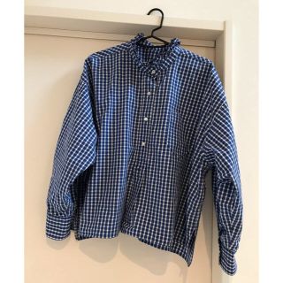 イザベルマラン(Isabel Marant)のISABEL MARANT ETOILE ギンガムチェックブラウス　34(シャツ/ブラウス(長袖/七分))