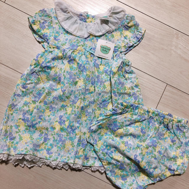 motherways(マザウェイズ)のマザウェイズ　新品　ワンピース  キッズ/ベビー/マタニティのベビー服(~85cm)(ワンピース)の商品写真