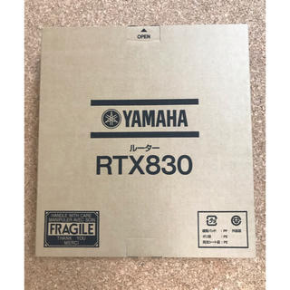 ヤマハ(ヤマハ)の【ゆず様専用】ヤマハ RTX830 ギガビットVPNルーター4台(PC周辺機器)