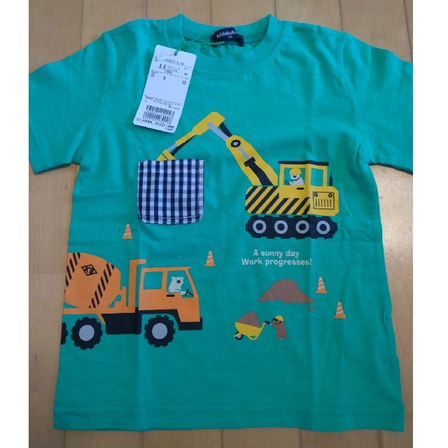 kladskap(クレードスコープ)の 新品 110cm kladskap Tシャツ2枚セット キッズ/ベビー/マタニティのキッズ服男の子用(90cm~)(Tシャツ/カットソー)の商品写真