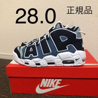 ナイキ(NIKE)のnike more uptempo 96 QS デニム(スニーカー)