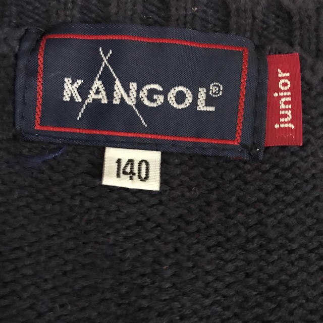 KANGOL(カンゴール)のKANGOL   セーター キッズ/ベビー/マタニティのキッズ服男の子用(90cm~)(ニット)の商品写真