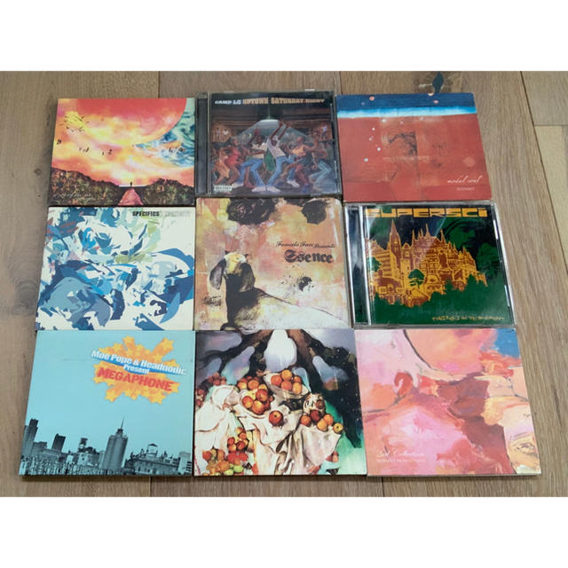 nujabes kero oneなどjazz hiphop系コンピ含め30枚