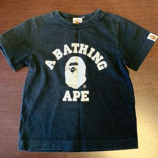 アベイシングエイプ(A BATHING APE)のAPE 半袖Tシャツ　100cm 古着　送料無料(Tシャツ/カットソー)