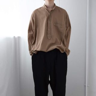 コモリ(COMOLI)のCOMOLI ベタシャンプルオーバーシャツ　20ss (シャツ)