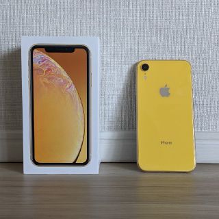 アイフォーン(iPhone)のiPhone XR 64GB イエロー SIMフリー(スマートフォン本体)