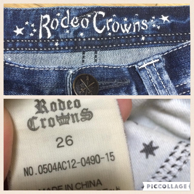 RODEO CROWNS(ロデオクラウンズ)のミーミー様専用ロデオクラウンズ デニム  レディースのパンツ(デニム/ジーンズ)の商品写真