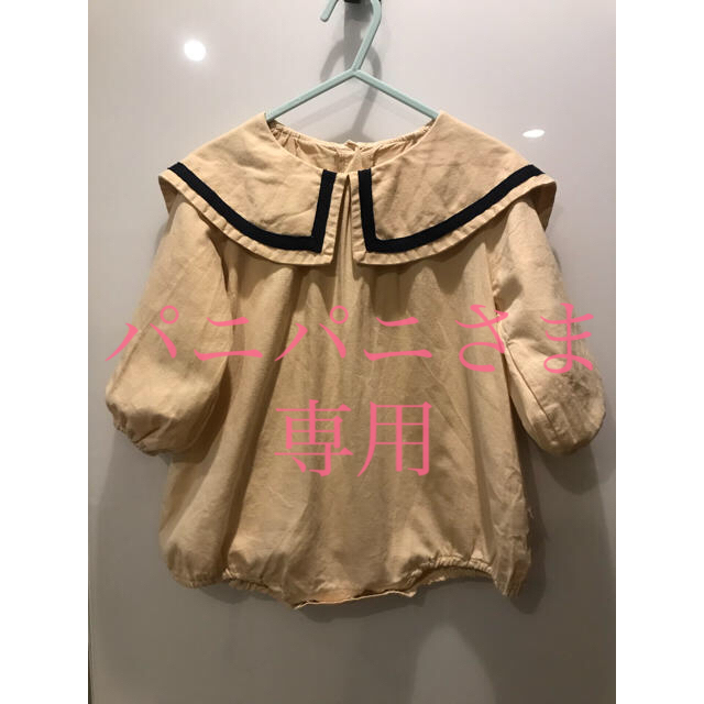 ♡お値下げ中♡セーラー ロンパース 韓国子供服 キッズ/ベビー/マタニティのベビー服(~85cm)(ロンパース)の商品写真