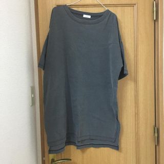 ローリーズファーム(LOWRYS FARM)のおゆ様専用　ローリーズファーム　Tシャツ　ワンピース　スミクロ(ひざ丈ワンピース)