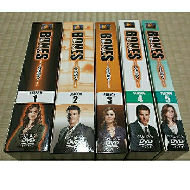 BONES-骨は語る-シーズン1～5 SEASONSコンパクトボックスDVD