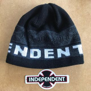 インディペンデント(INDEPENDENT)のINDEPENDENT インディペンデント ニット帽 ビーニー　sk8(ニット帽/ビーニー)