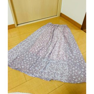 イング(INGNI)のINGNI 小花柄ロングスカート♡(ロングスカート)