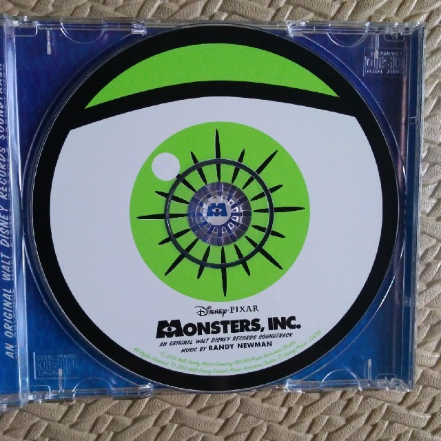 Disney(ディズニー)のモンスターズインク　サウンドトラック　ディズニー　RANDY NEWMAN エンタメ/ホビーのCD(アニメ)の商品写真