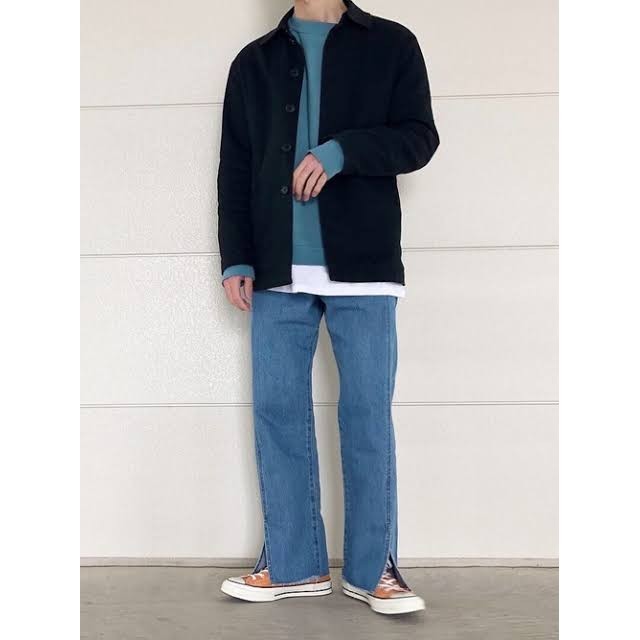 SUNSEA(サンシー)のくろ様専用 Kaiko 19SS BUG DENIM デニムパンツ メンズのパンツ(デニム/ジーンズ)の商品写真