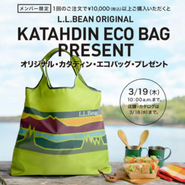 L.L.Bean(エルエルビーン)のL.L.Bean カタディン・エコバッグ レディースのバッグ(エコバッグ)の商品写真