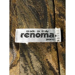 レノマ(RENOMA)の【renoma】美品　ネクタイ　高級感ある総柄(ネクタイ)