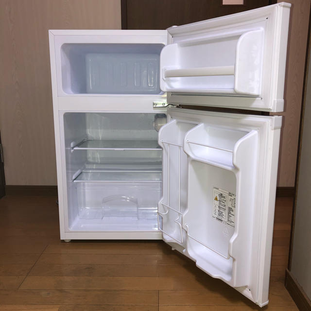 *送料・設置込み*18年購入品 by やっちゃん's shop|ラクマ 2ドア冷蔵庫87L♪単身赴任♪一人暮らし最適の通販 好評超特価