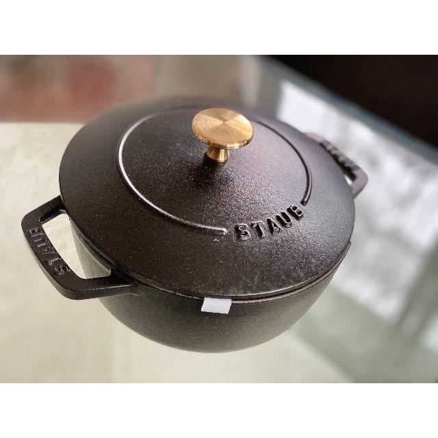 初回限定盤 STAUB Wa-NABE M 18cm ブラック ストウブ ワナベ キッチン