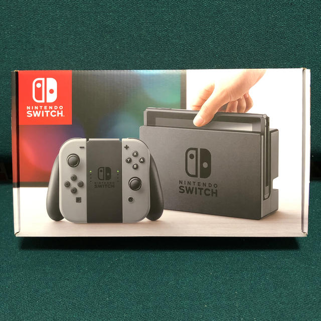 Nintendo Switch 本体 JOY-CON グレー HAC-S-KAの通販 by アントン's shop｜ラクマ