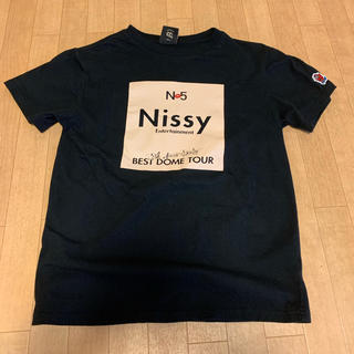 トリプルエー(AAA)のNissy 5th お祝い Tシャツ Sサイズ(Tシャツ/カットソー(半袖/袖なし))
