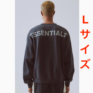 フィアオブゴッド(FEAR OF GOD)のFOG essentials Fleece Sweatshirt Black L(スウェット)