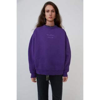 アクネ(ACNE)の新品未使用 Acne Studios 19AW ブロークンロゴ プルオーバー (トレーナー/スウェット)