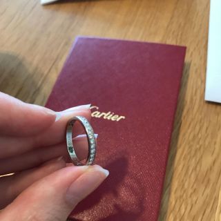 カルティエ Cartier 1895　ハーフエタニティリング リング・