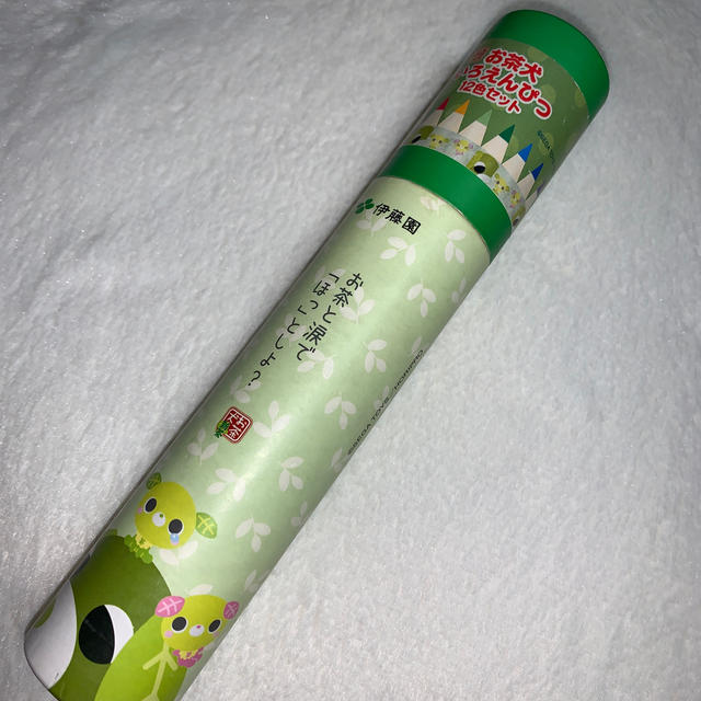 SEGA(セガ)のお茶犬色鉛筆12色セット エンタメ/ホビーのアート用品(色鉛筆)の商品写真