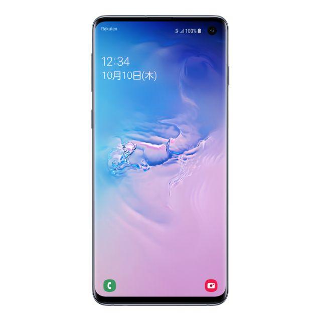 【送料無料】Galaxy S10 simフリースマートフォン プリズムブルー