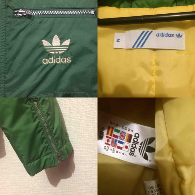 adidasジャケットM緑グリーンアディダスNIKEジャージノースフェイス