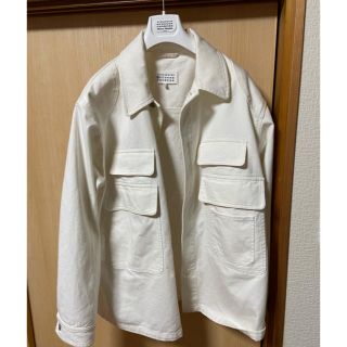 マルジェラ 白 ジャケット-