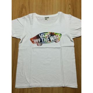 ヴァンズ(VANS)のTシャツ レディースM(Tシャツ(半袖/袖なし))