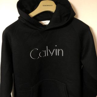 カルバンクライン(Calvin Klein)のCalvin Klein PLATINUM フード　トレーナー　パーカー(パーカー)