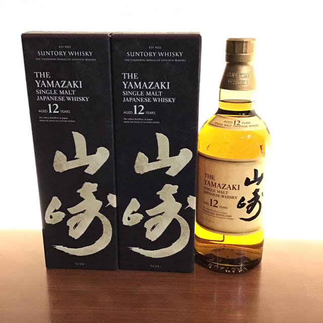 山崎１２年700ml ３本