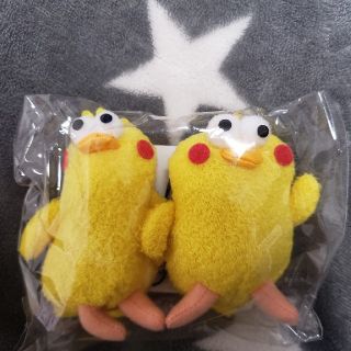 新品  ドコモ ポインコ ストラップ セット 未使用 (ノベルティグッズ)