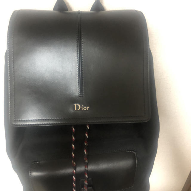 DIOR HOMME(ディオールオム)のDior homme 17aw リュック　ブラック メンズのバッグ(バッグパック/リュック)の商品写真