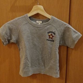 ハッシュアッシュ(HusHush)のHUSHUSH 　半袖100サイズ スエット　サル(Tシャツ/カットソー)