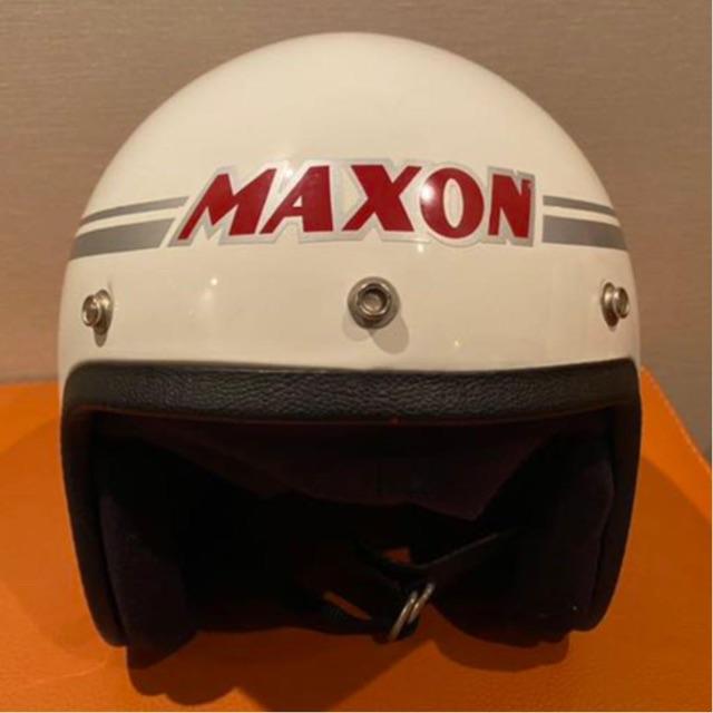 【3日間限定30%OFF】MAXON ビンテージヘルメット　シールド付き　M