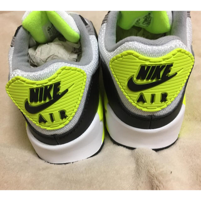 NIKE(ナイキ)のAIR MAX 90 NIKE SHIPS ライトグリーン 23.5cm レディースの靴/シューズ(スニーカー)の商品写真