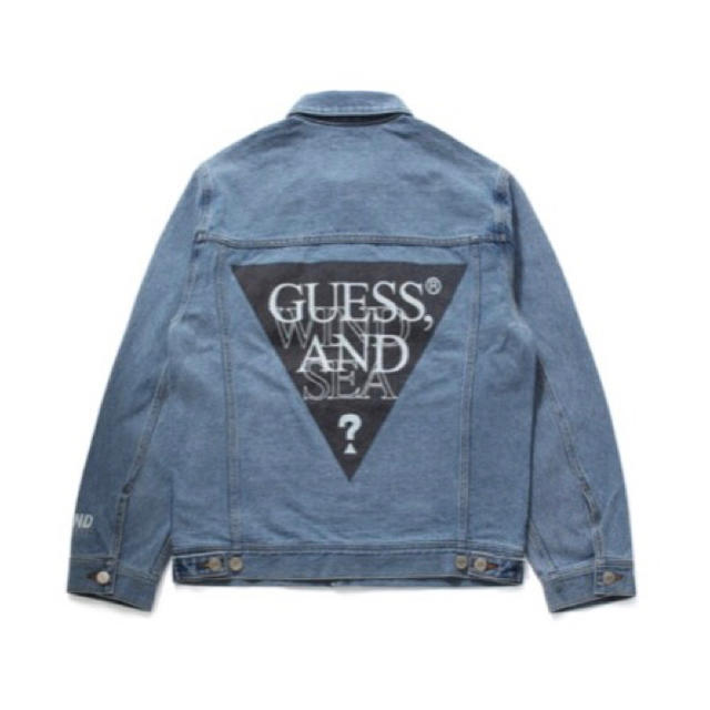 GUESS WIND AND SEA OVERSIZE DENIM JACKET-