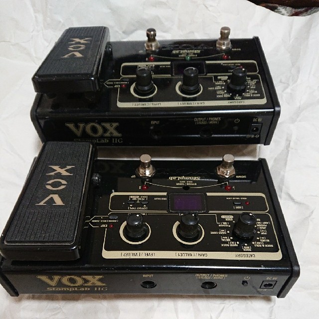 VOX(ヴォックス)のVOX Stomplab ⅡG マルチエフェクター2台 楽器のギター(エフェクター)の商品写真