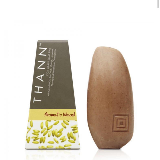 THANN(タン)の値下げ中！【2個セット】THANN ソープバー　アロマティックウッド コスメ/美容のボディケア(ボディソープ/石鹸)の商品写真