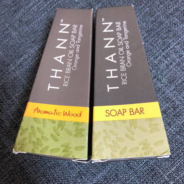 THANN(タン)の値下げ中！【2個セット】THANN ソープバー　アロマティックウッド コスメ/美容のボディケア(ボディソープ/石鹸)の商品写真