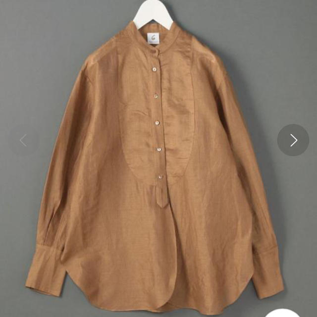 BEAUTY&YOUTH UNITED ARROWS(ビューティアンドユースユナイテッドアローズ)の6(ROKU) COTTON DOBBY DYE SHIRT レディースのトップス(シャツ/ブラウス(長袖/七分))の商品写真