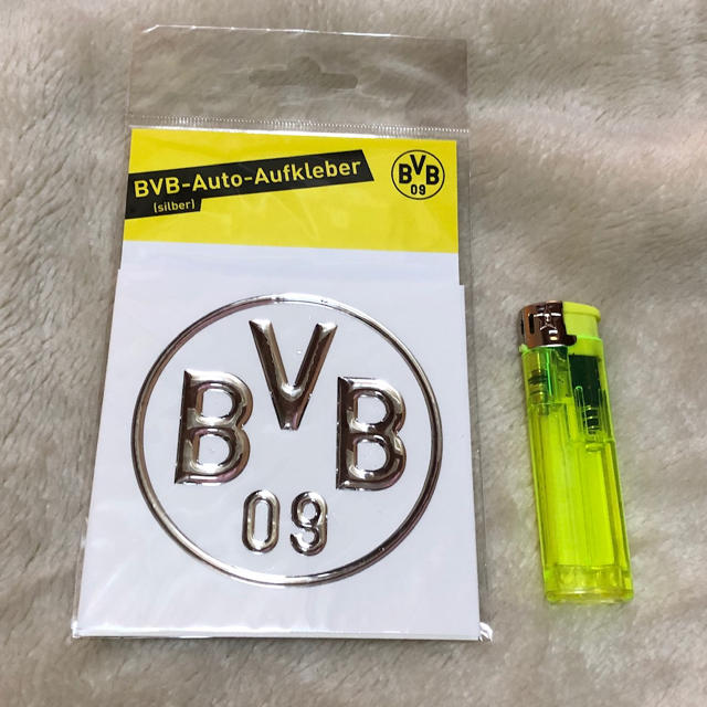 ドルトムント BVB 3D ステッカー シルバー ドイツ ロイス 香川 - サッカー/フットサル