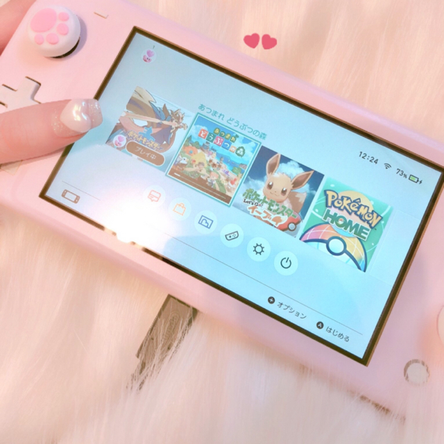 Nintendo Switch - Switch パステルピンク スキンシールの通販 Nintendo Switch - Switch パステルピンク スキンシールの通販