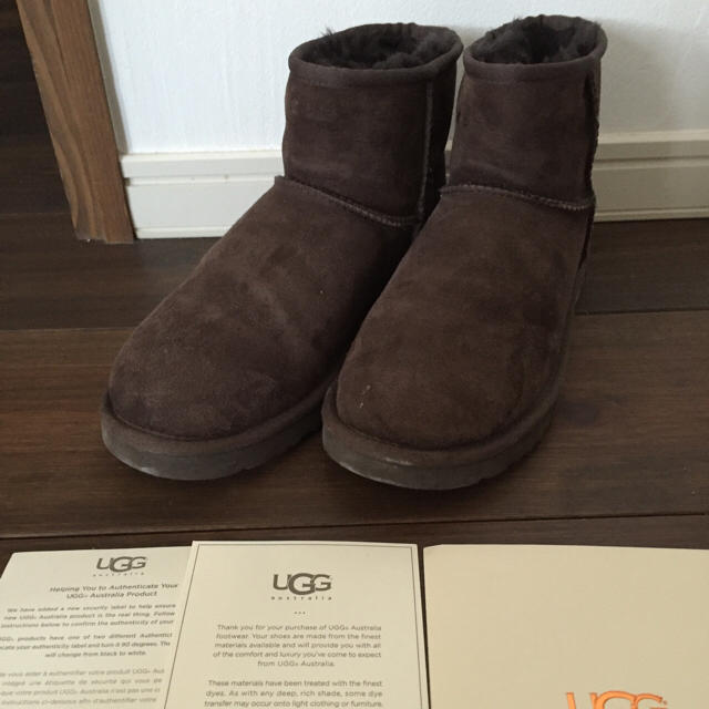 UGG クラッシックミニ ブラウン 8