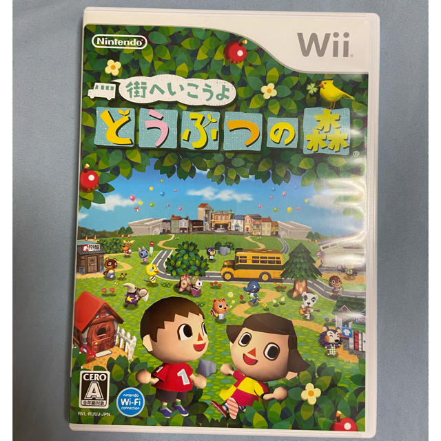 任天堂(ニンテンドウ)の街へいこうよ どうぶつの森 Wii エンタメ/ホビーのゲームソフト/ゲーム機本体(家庭用ゲームソフト)の商品写真