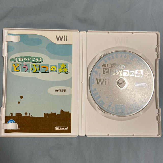 任天堂(ニンテンドウ)の街へいこうよ どうぶつの森 Wii エンタメ/ホビーのゲームソフト/ゲーム機本体(家庭用ゲームソフト)の商品写真